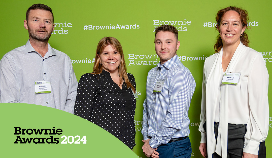 SANEXEN remporte le prix Brownie 2024 pour la réhabilitation durable