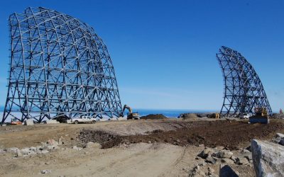 Réhabilitation environnementale de l’ancienne base radar de la DEW Line, Cape Dyer, Nunavut