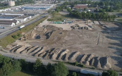 Réhabilitation d’un site fédéral contaminé par les hydrocarbures pétroliers (HP) et les composés organiques volatils chlorés (COVc)