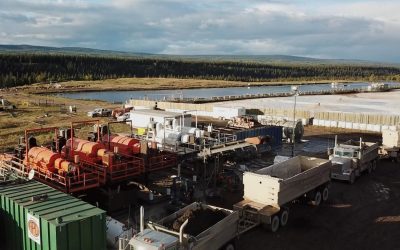 Dragage, déshydratation et transport de boues d’épuration